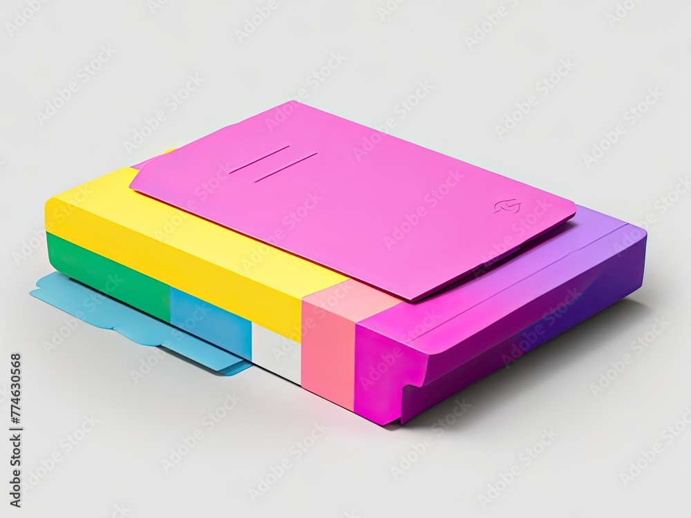 Degradable colored rectangle Degradable colored rectangle
