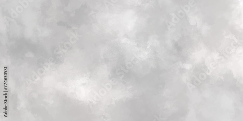 Abstract gray and white silver ink effect cloudy grunge texture with clouds, grunge white or grey watercolor painting background. Smoky effect for photos and artworks. Cement wall texture... photo