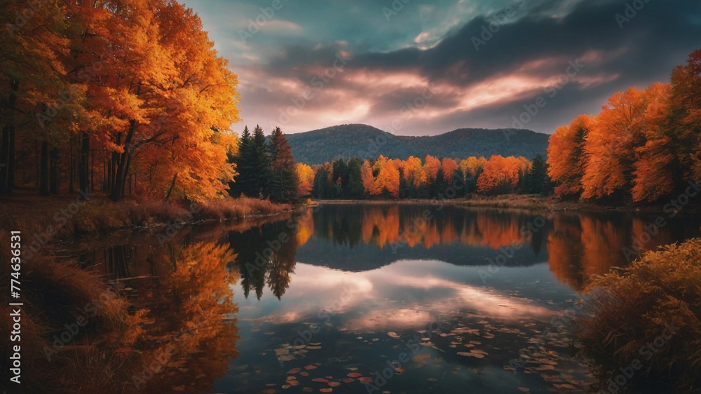 High-Quality Fall Background And Fall Wallpaper With 8K Resolution