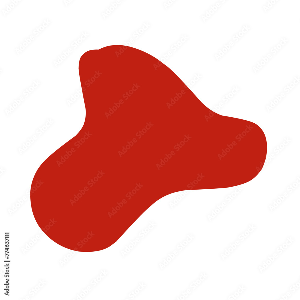 red lumpy liquid red lumpy liquid