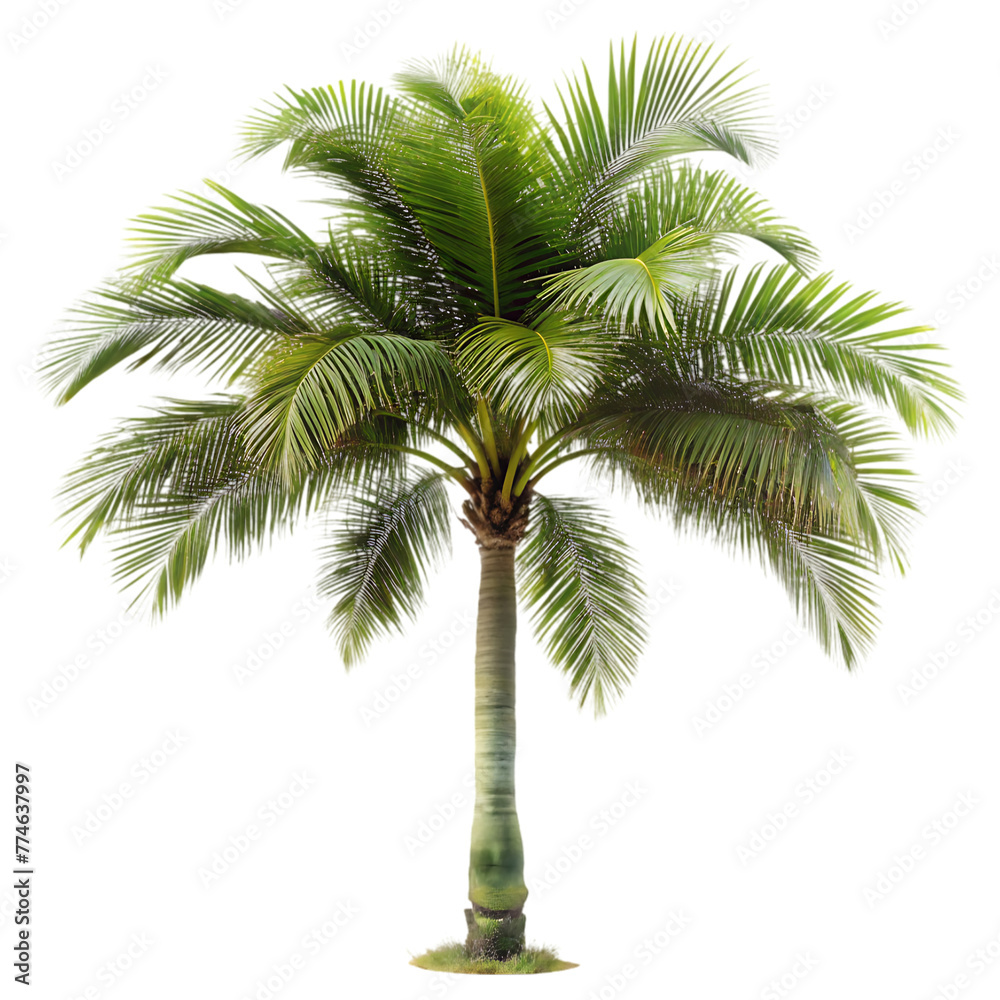 gardening theme wtih palm tree gardening theme wtih palm tree