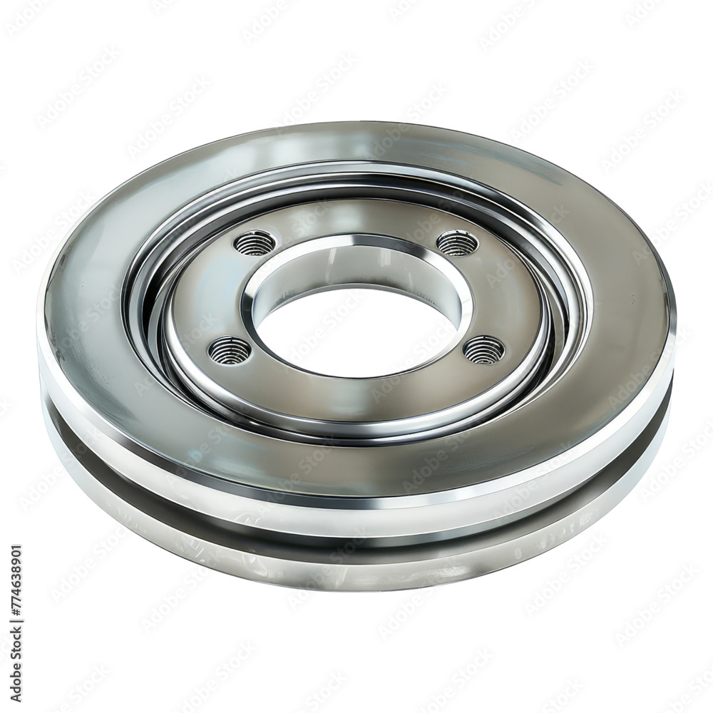 Wheel bearing isolated on transparent background
