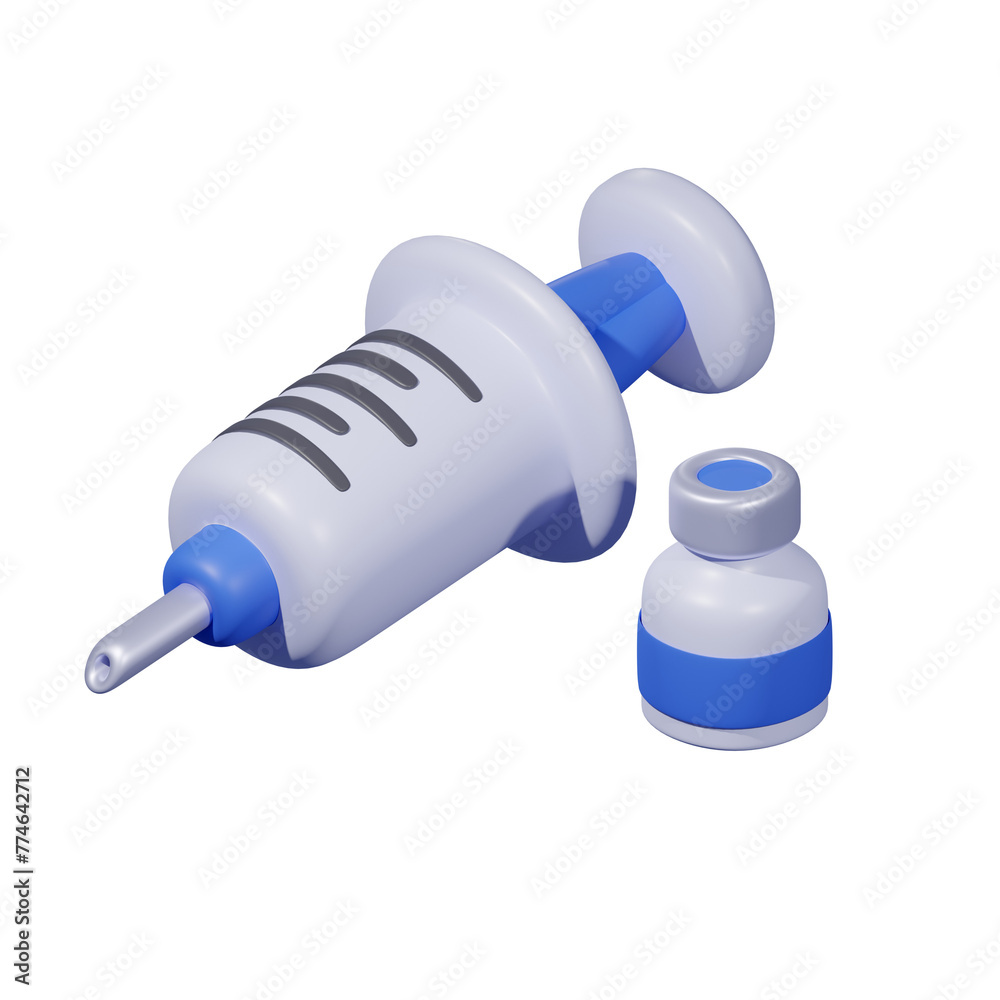 Syringe 3D Icon