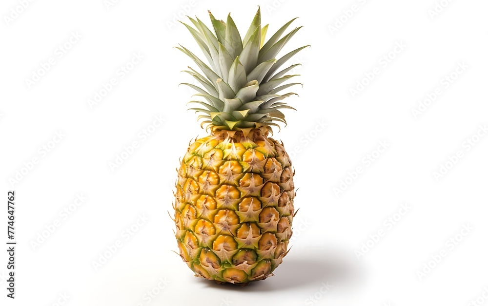 Pineapple isolated on a white background Pineapple isolated on a white background