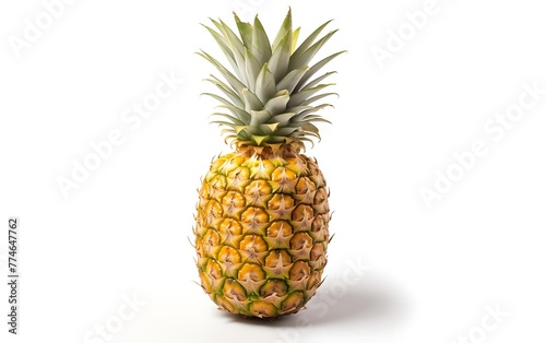 Pineapple isolated on a white background