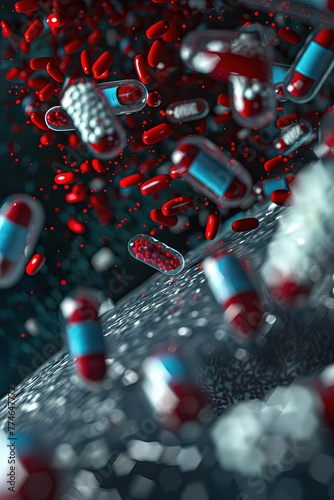 Nanotechnology medicine drug capsules navigating through blood Medicine Microbots: Navigating the Vascular Network