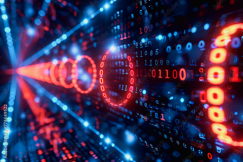 binary numeric data transmission chain of nodes connected in a network form, p2p connection. binary numeric data transmission chain of nodes connected in a network form, p2p connection.