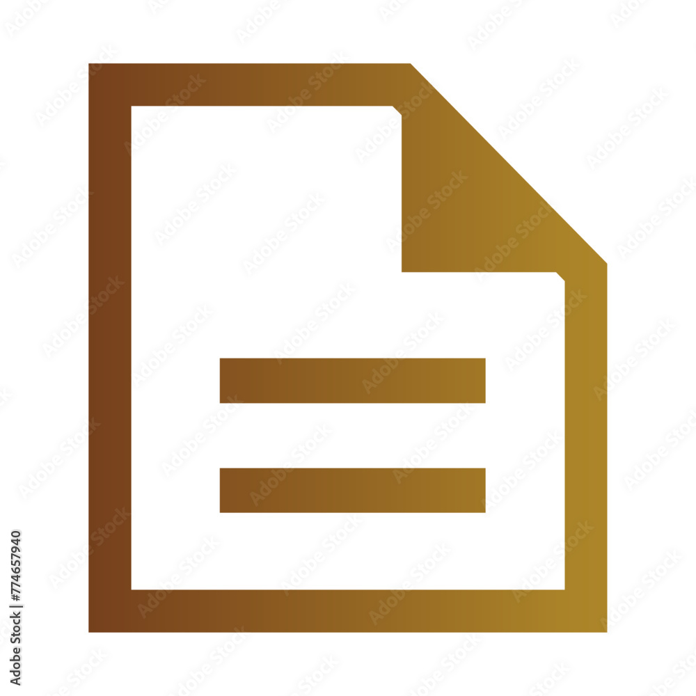 Vector text file vector icon flat design style Vector text file vector icon flat design style