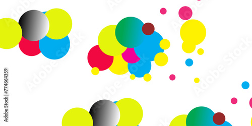 CMYK vs RGB color model icon. Types of color mixing multicolour colors illustration symbol.	