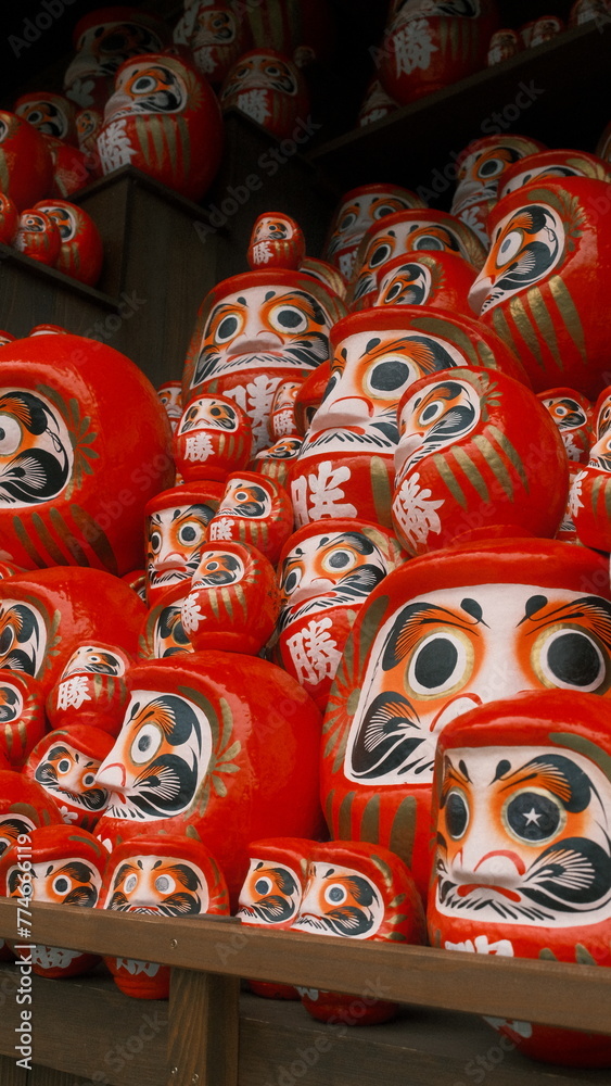 Obraz premium Daruma dolls in Katsuo-ji, Minoh, Japan