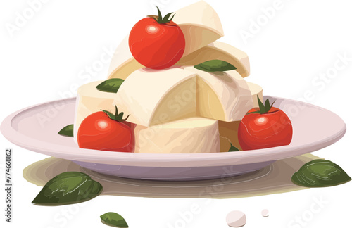 Temptation of Fresh Caprese Salad