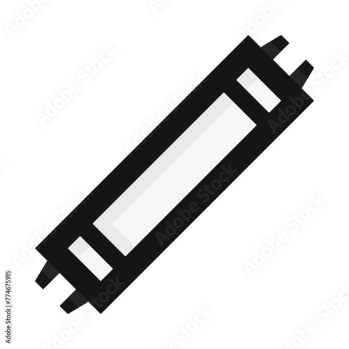 Lightbulb Diode Fluorescent Lamp Flat Icon