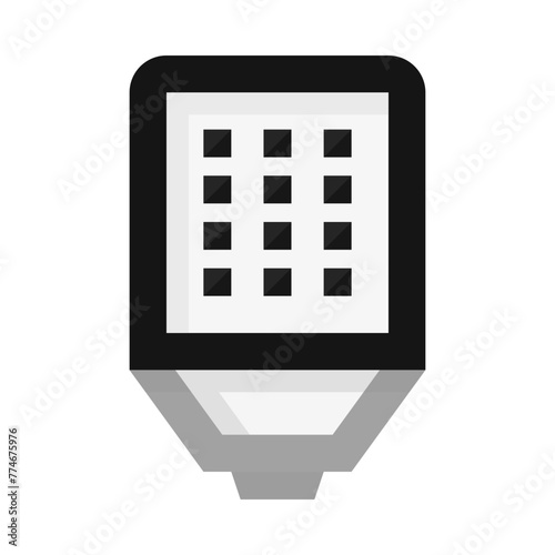 Lightbulb Diode Fluorescent Lamp Flat Icon