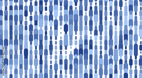 pattern with blue and white stripes