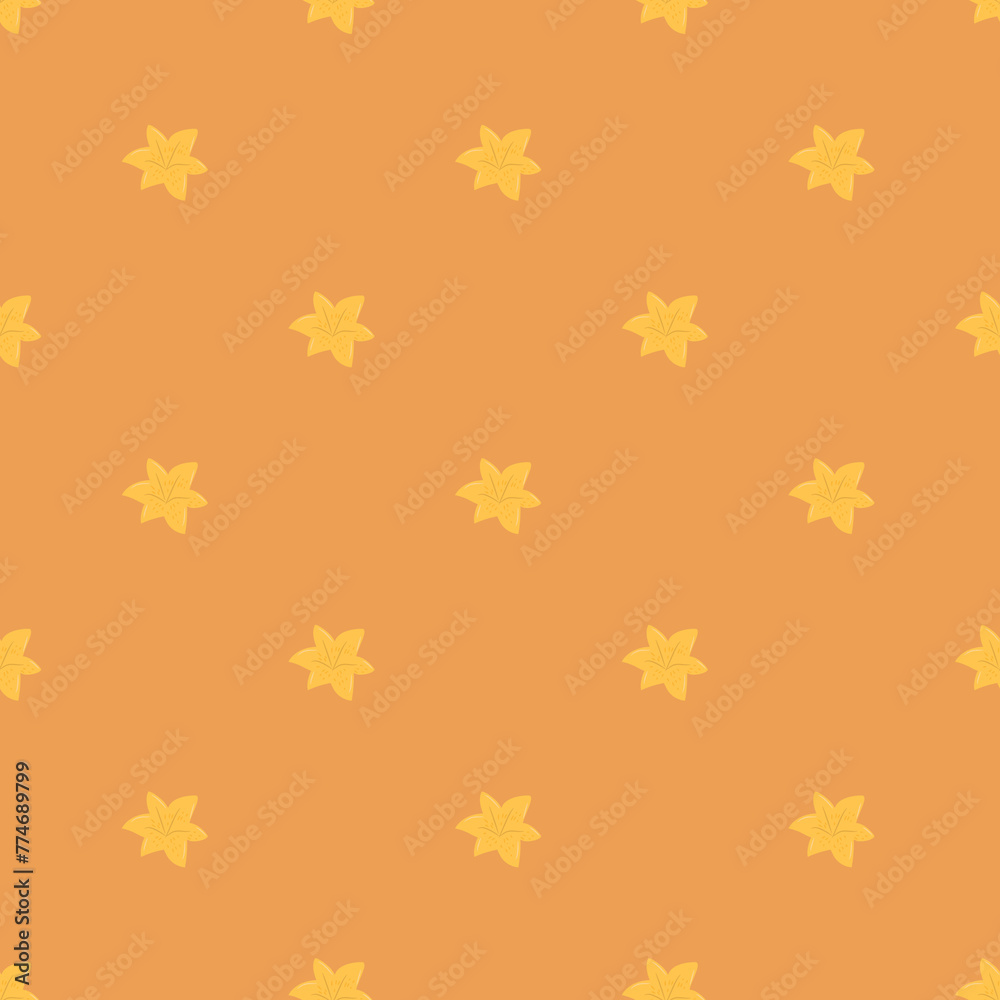 Summer Flowers Seamless Vector Pattern Design Summer Flowers Seamless Vector Pattern Design