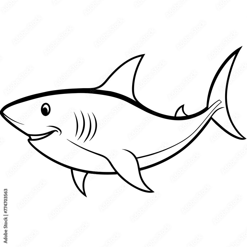 shark illustration with vector art
shark illustration with vector art