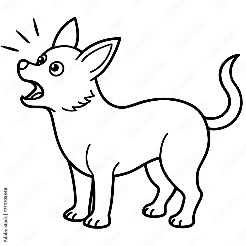 illustration of a dog
