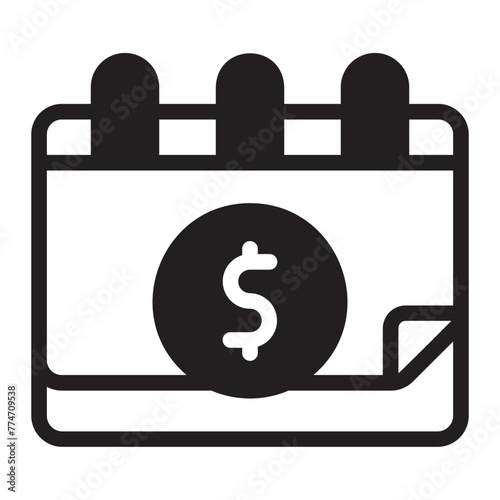 pay day glyph icon