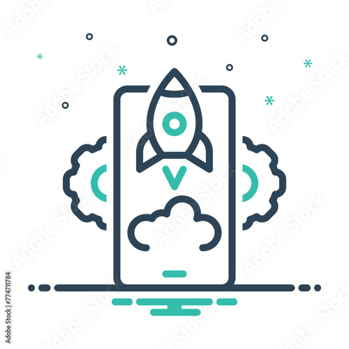 Mix icon for optimization