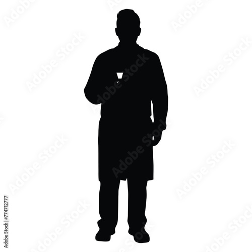 Forensic Scientist Silhouette