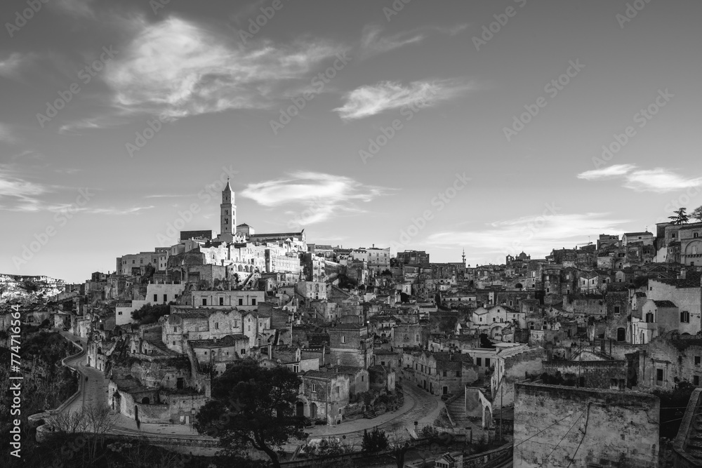 City of Matera, Basilicata, Italy