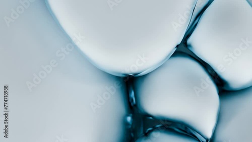 Abstract motion design animation moving sphere. 3d rendering business background