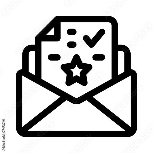 ballot line icon