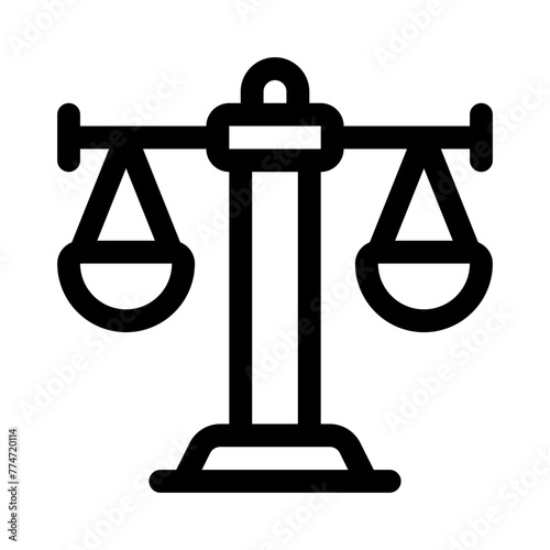 constitution line icon