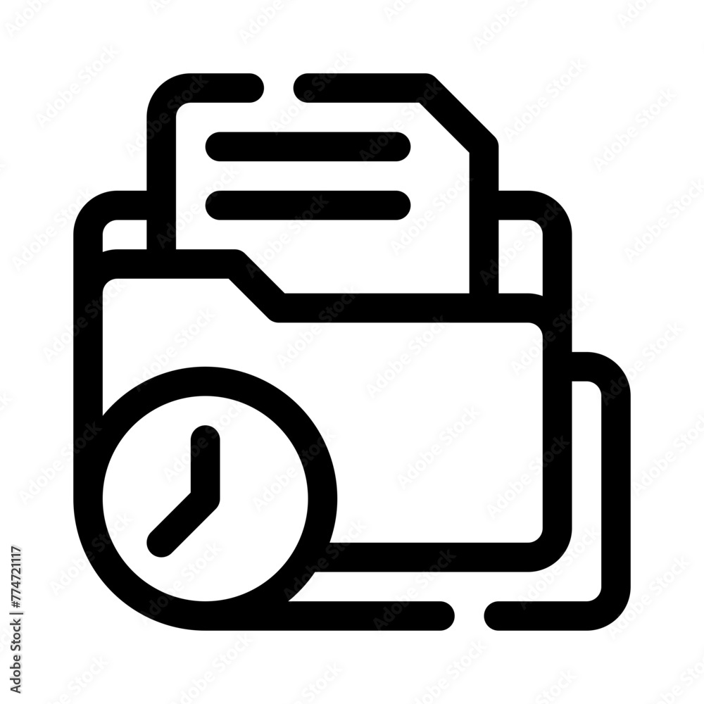 timing line icon