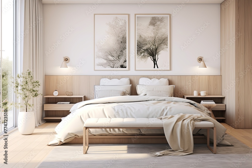 Light & Serene: Scandinavian Minimalist Bedroom Decors in Cozy Nordic Style