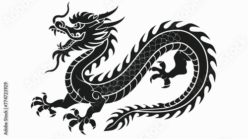 Chinese Dragon for the tattoo. Chinese dragon 