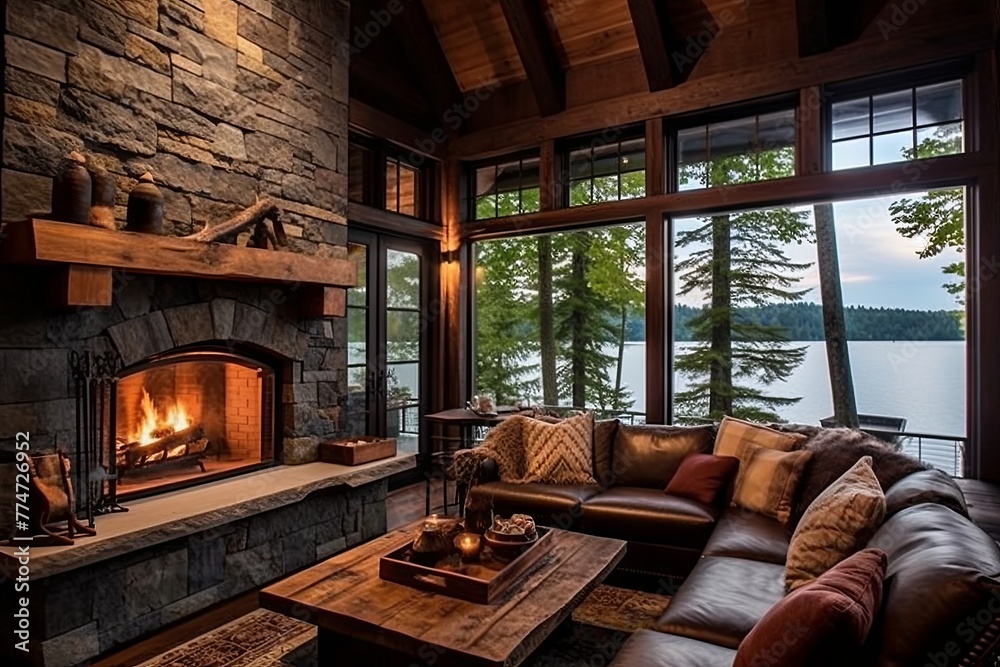 Rustic Charm: Serene Lakeside Cabin Designs for Cabin-Style Furniture Enthusiasts Rustic Charm: Serene Lakeside Cabin Designs for Cabin-Style Furniture Enthusiasts