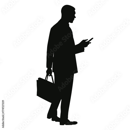 Investment Banker Silhouette