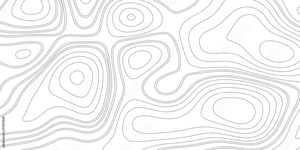 Topographic contour map. similar cartography illustration. Abstract background with waves Geographic mountain relief. Abstract lines background. 