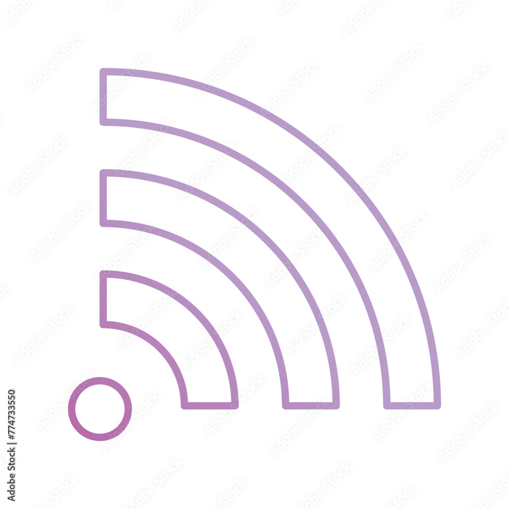 wifi signal icon with white background vector stock illustration wifi signal icon with white background vector stock illustration