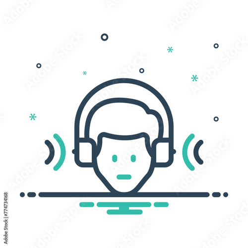 Mix icon for listening 