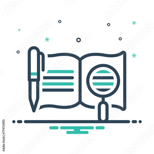 Mix icon for meaning