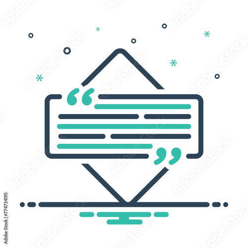 Mix icon for phrases