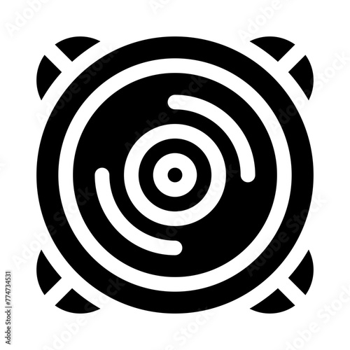 speaker glyph icon