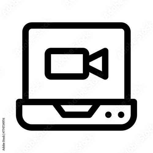 videocall line icon