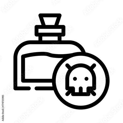 radioactivity line icon