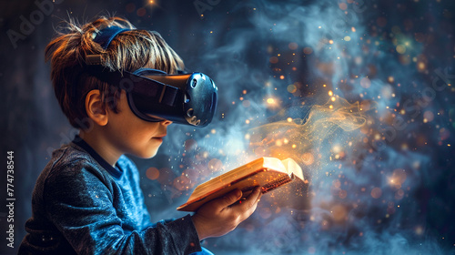 Enchanted VR headsets transport users to fantastical worlds, where they learn spells and alchemy alongside coding and hacking photo