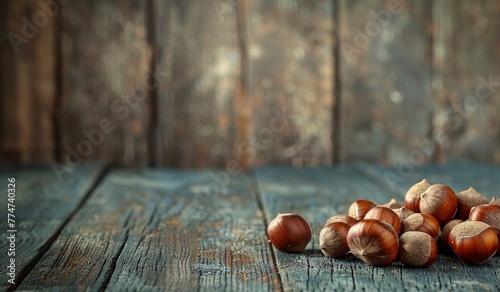Winter Nutty Delights A Seasonal Celebration of Walnuts and Hazelnuts Generative AI
