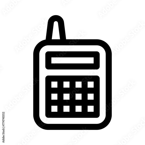 cellphone line icon