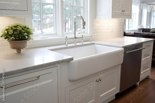 Timeless Classic Kitchen Designs  Apron Front Sink   Classic Style Harmony