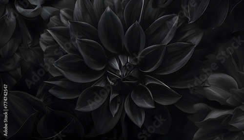 black and white background © mai