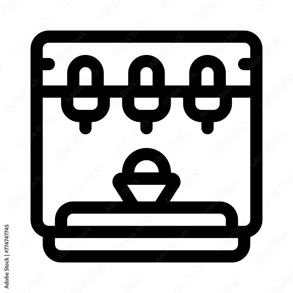 ice cream machine line icon ice cream machine line icon
