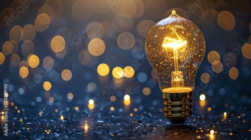 light bulb concept success concentration creativity