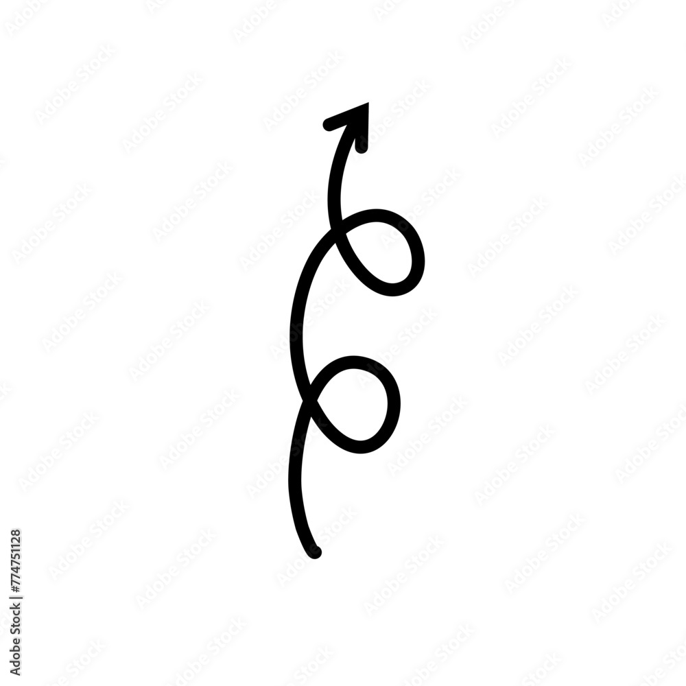 Black Arrow Illustration Black Arrow Illustration