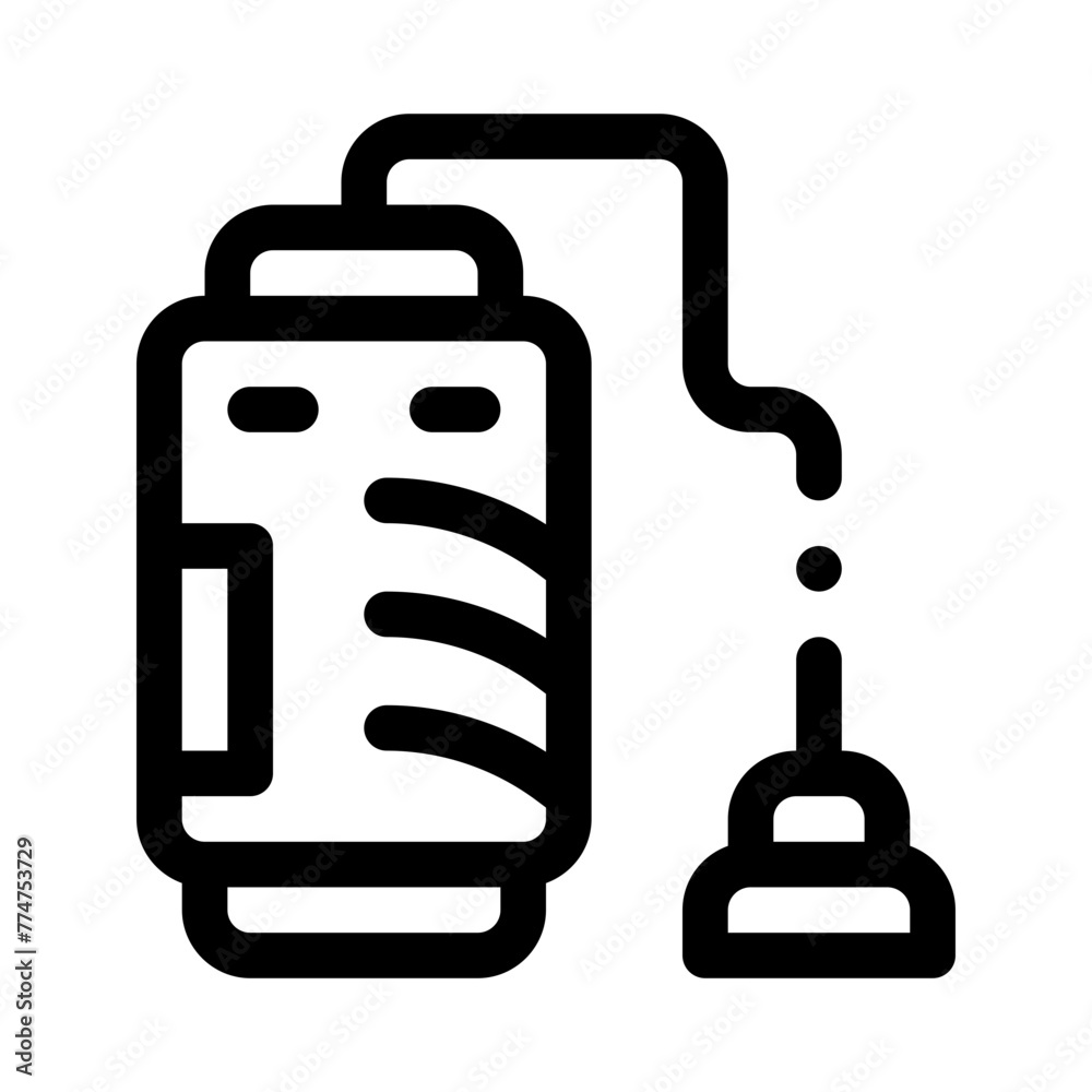 vacuum line icon vacuum line icon